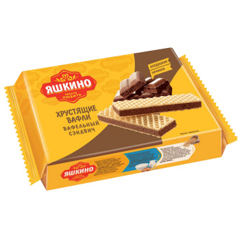 Вафельный сендвич Яшкино 180г