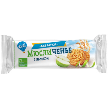 Мюсли Мюсличенье с яблоком, 110г