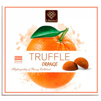 Трюфели Libertad в апельсинов обсыпке, 120г