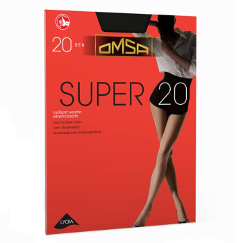 Колготки Omsa SUPER 20 (nero, 5)
