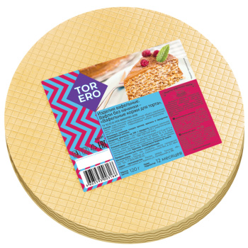 Коржи вафельные круг 120г