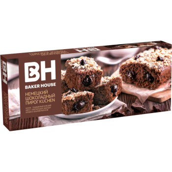 Пирог Baker House Kuсhen Немецкий шоколадный, 350г