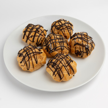 Пирожное Профитроли со сливочно-масляным кремом 180г Дом Еды