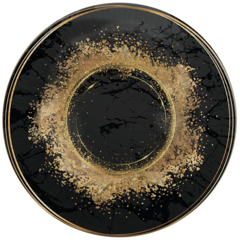 Набор бумажных тарелок Золотой песок, 6 шт, d 230 мм