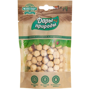 Фундук Дары Природы жареный, 70г