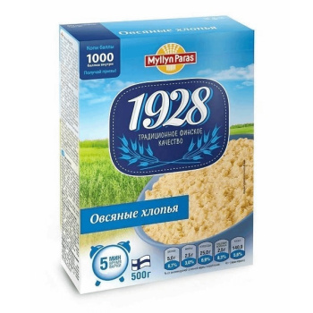 Хлопья овсяные Myllyn Paras, 500г