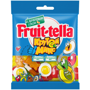 Мармелад жевательный Fruit-tella Крутой микс, 70 г