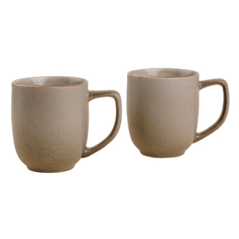 Набор кружек SL Home Мольвено 2шт, 12х8,5х9,7 см, 400мл