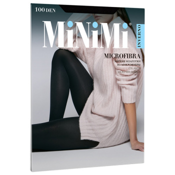 Колготки Minimi MICROFIBRA 100, nero 5