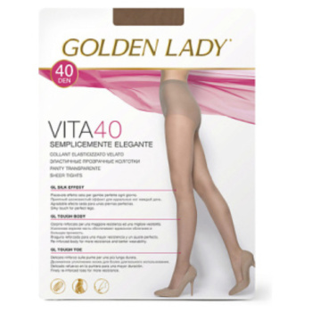 Колготки Golden Lady VITA 40, Cognac 3