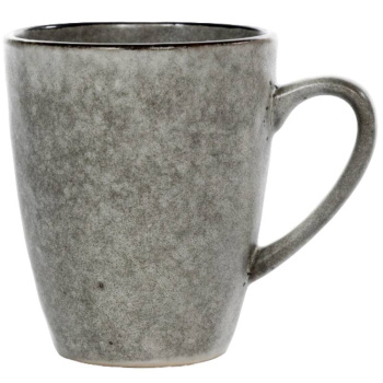 Кружка Dora, керамика, тёмно-серая, 380мл