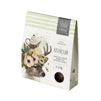 Травяной чай Травы и пчёлы Алтайский, 80г