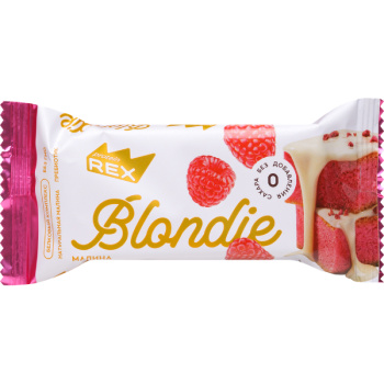 Пирожное Блонди протеиновое малина без сахара, 50г