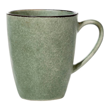 Кружка INGA, керамика, зелёная, 380мл