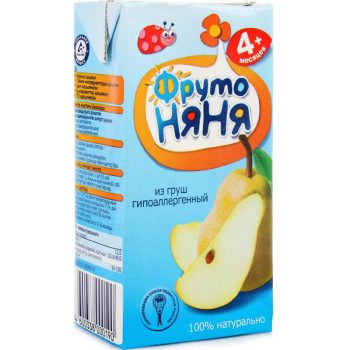 Сок ФН 200мл Груша осв