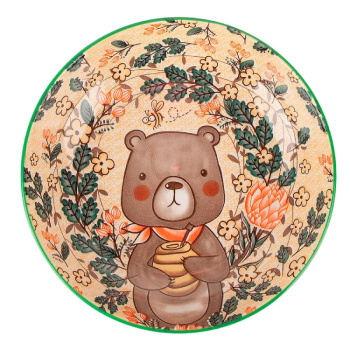 Тарелка Kawaii Forest Bear, 21см, 700мл