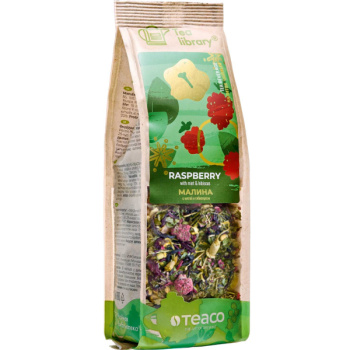 Чайный напиток Teaco Малина с мятой и гибискусом, 100г
