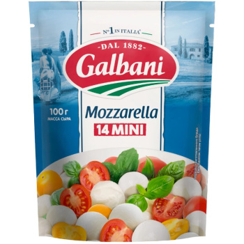 Сыр Президент Моцарелла Гальбани Мини