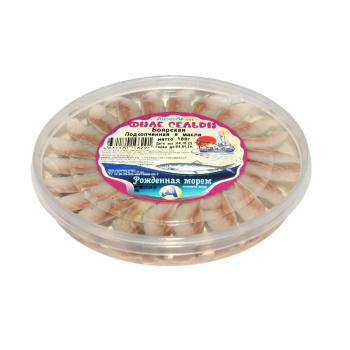 Сельдь Боярская подкопченая ф к в масле 180г Рожденная морем