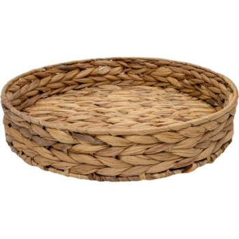 Поднос Золотистый колос водный гиацинт, 32х6 см 