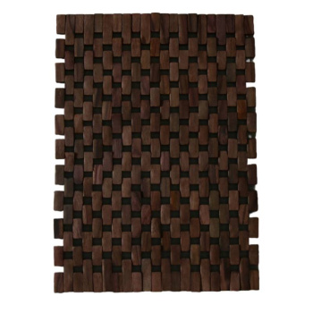 Коврик из тикового дерева, 40х30х0,7см   