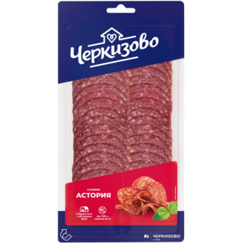 Колбаса сырокопченая Черкизово Салями Астория нарезка, 85г