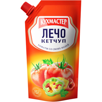 Кетчуп Кухмастер лечо, 260г