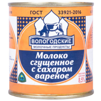 Молоко сгущенное вареное с сахаром МДЖ 8,5% 370г