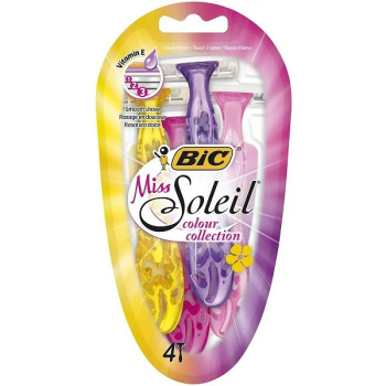 Станок однораз женский Bic Miss Soleil 3лезвия 4шт