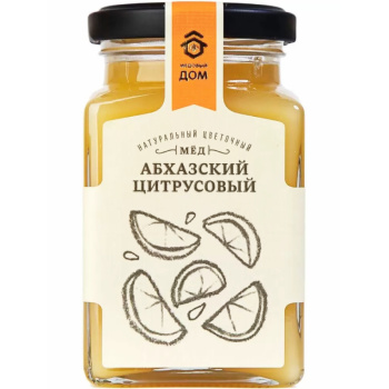 Мед Абхазский цитрусовый цветочный, 320г