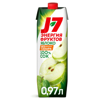 Сок J7 0,97л Зеленое яблоко