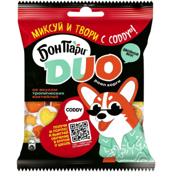 Жевательный мармелад Бон Пари Корги 100г