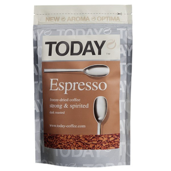 Кофе TODAY 75г Espresso сублимир