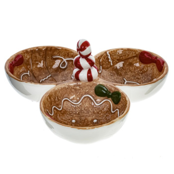 Менажница Пряник, L22,5 W22,5 H11 см