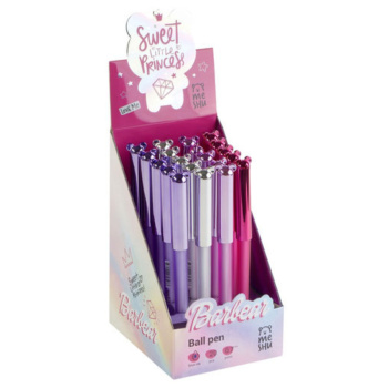 Ручка шариковая MESHU Barbear синяя, 0,7мм, ассорти