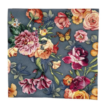 Салфетки бумажные Bouquet Home Collection Classic 3 слоя, в ассортименте, 20шт 