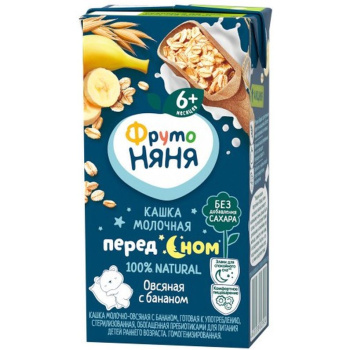 Каша ФН 200мл жидкая Молочная Овсяная