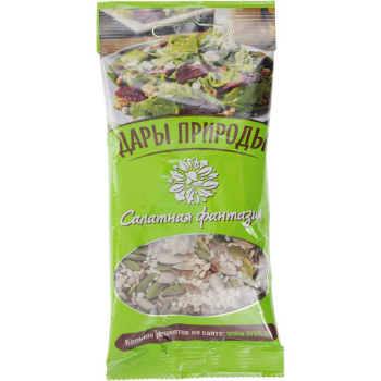 Смесь салатная Дары природы с кунжутом, 50г