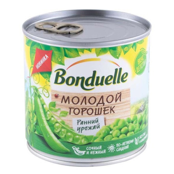 Горошек зел БОНДЮЭЛЬ Молодой 425мл