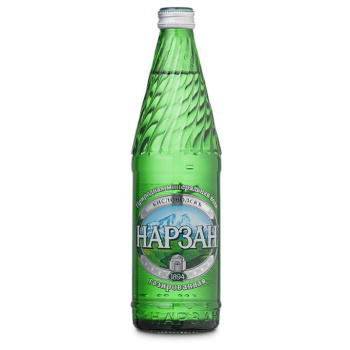 Вода минеральная Нарзан Холдинг газированная,  0,5л