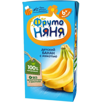Нектар ФН 200мл Банан с мякостью