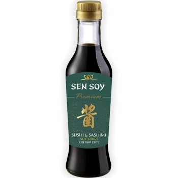 Соус соевый Sen Soy Premium Sushi & Sashimi для суши, 220мл