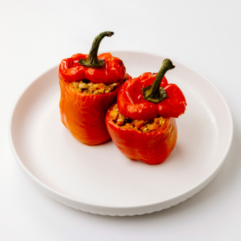 Перец фаршированный булгуром