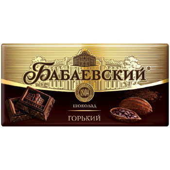 Шоколад Бабаевский горький, 75г