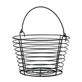 Корзина для фруктов 20х20х13 см, цвет чёрный   