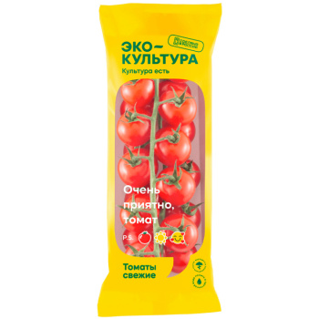 Томаты Черри красные на ветке Экокультура, 250г