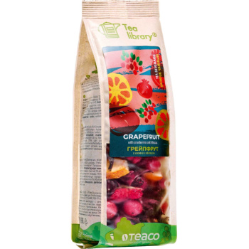 Чайный напиток Teaco Грейпфрут с клюквой и гибискусом, 100г