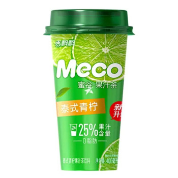 Чай холодный фруктовый Meco со вкусом лимона и лайма, 400мл