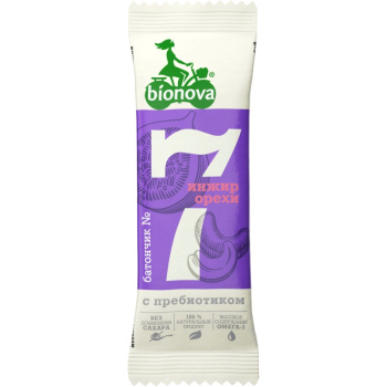 Батончики Бионова с инжиром