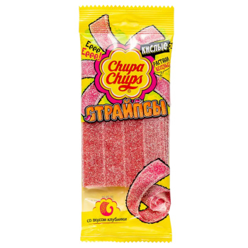 Мармелад Чупа-чупс Кислый Страйпс, 120г